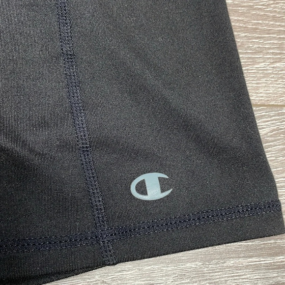 Champion Performance Black Racerback Tank Built In Bra Back Keyhole Opening S - Picture 8 of 13